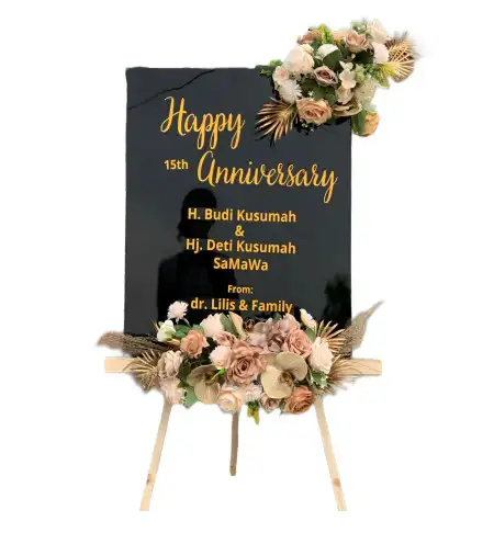 Papan Bunga Akrilik Sangsit