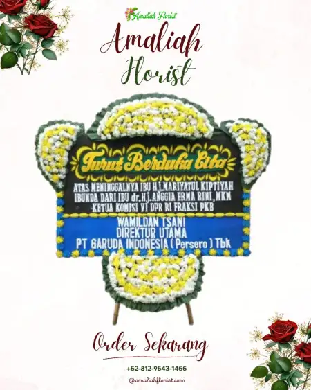 Papan Bunga Duka Sangsit